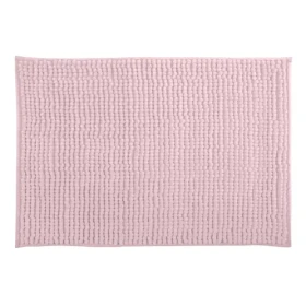 MSV CHENILLE kúpeľňová predložka 40 x 60 cm pastelovo ružová / mikrovlákno / protišmyková