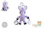 BABYTED Hrkálka Zajačik / Plyš / 30 cm / od 0 mesiacov