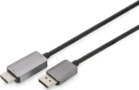 Digitus DB-340305-018-S / Kábel DisplayPort - HDMI / 1,8 m (DB-340305-018-S)