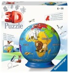 Ravensburger 3D Puzzle Maľovaný glóbus