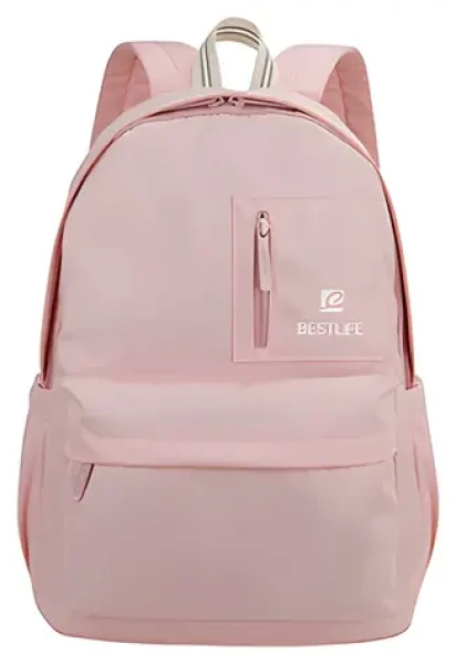 Bestlife COL-Rainbow ružová / Batoh pre notebook do 15.6" / polyester (BB-3591PI)