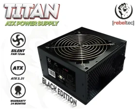 Rebeltec Titan 400W / Zdroj / ATX / pasívny PFC / 120 mm (RBLZAS00002)