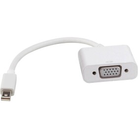 Roline USB-C® / VGA káblový adaptér USB-C ® zástrčka, VGA pólové zásuvka 0.10 m biela 12.03.3140 Kábel pre displeje USB-C®; 12.03.3140