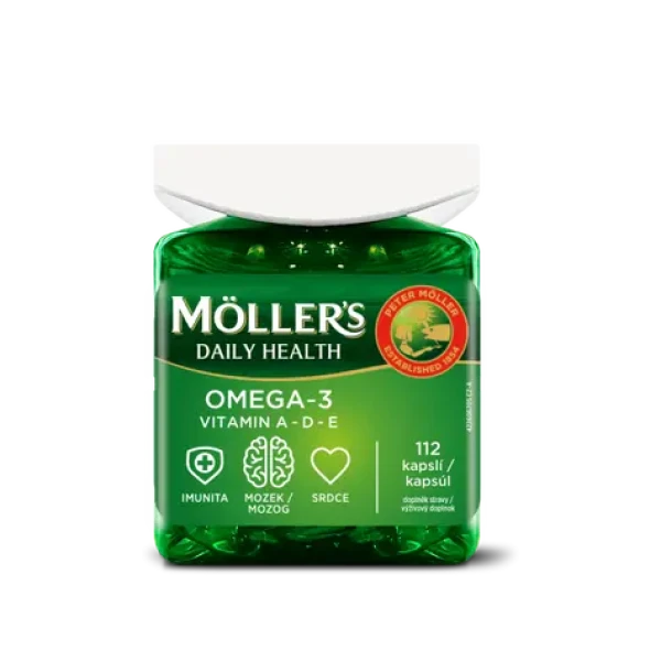 Omega-3 Double - Möller's (112 kaps.) (73420-1-112caps)