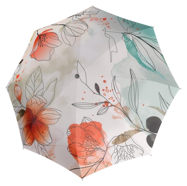 Dámsky dáždnik Doppler Carbonsteel Long AC Floral