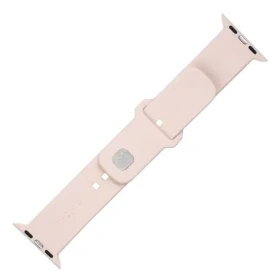 FIXED Set silikónových remienkov Silicone Sporty Strap pre Apple Watch 42/44/45mm ružový (FIXSST2-434-PI)