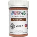 Gélová farba metalická rose gold 25 ml - Sugarflair - Sugarflair