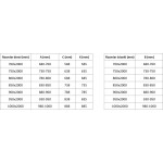 MEXEN/S - Exo sprchovací kút dvere krídlové 80 x 90, transparent, čierna 817-080-090-70-00