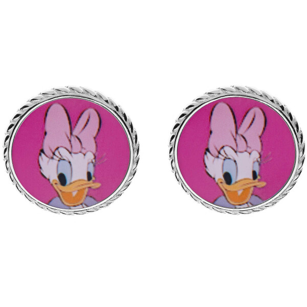 Disney Pôvabné strieborné náušnice Daisy Duck ES00029SL