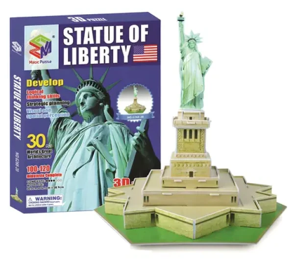 MAGIC PUZZLE 3D puzzle Socha Slobody