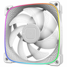 Geometric Future Squama 2503W RGB biela / 120mm / 29 dB @ 2000RPM / 69.11 CFM / 4-pin PWM + 3-pin (GEO-S2503W-1)