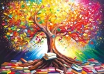 MAGNOLIA Puzzle Knižný strom
