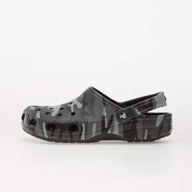 Tenisky Crocs Classic Camouflage Clog Black/Slate Grey EUR 42-43
