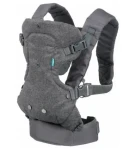 Infantino Flip Advanced 4in1 detské nosítko čierna / nastaviteľné / nosnosť 14.5 kg / 0+ rokov (1505204N)