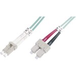 DIGITUS Fiber Optic Patch Cord LC na SC Multimode 50amp;125 µ 5m / OM3 / Duplex (DK-2532-05/3)