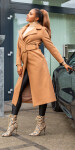 Trendy Koucla Long Coat with Belt