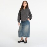 Bunda Carhartt WIP W' Hooded Benton Jacket Graphite Garment Dyed S