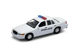 Welly 1999 Ford Crown Victoria POLICE 1:34 biela