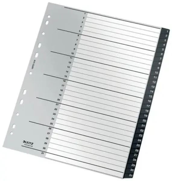 Leitz RECYCLE A4 Ekologické registre 1-31 / PP (12180000)