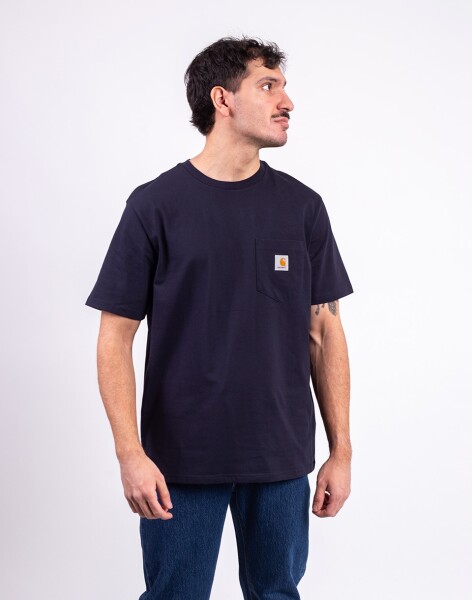 Carhartt WIP S/S Pocket T-Shirt Dark Navy M