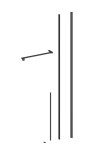 Sprchovací kút obdĺžnik 110x80 cm SAT Walk-In Xmotion SATBWIXMN110S80C