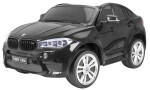 Mamido Elektrické autíčko BMW X6 M dvojmiestne XXL čierne