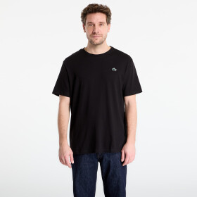Tričko LACOSTE Tee-Shirt Black/ Lamb'S Lettuce 6