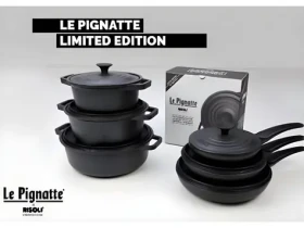 Risoli LE PIGNATTE / Hrniec s pokrievkou / 24 cm / 3,5 l / liaty hliník / na indukciu (00097PIN/24P)