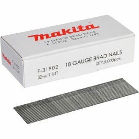 Makita F-31902 Klince nastreľovacie / 18Ga / dĺžka 32 mm / 5000 ks (F-31902)