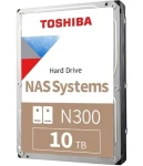 Toshiba N300 NAS 10TB bulk / HDD / 3.5" / SATA III / 7 200 rpm / 512 MB cache / Interné (MN10ADA10TS)