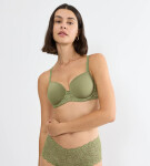 AMOURETTE - Vystužená podprsenka s kosticami pre ergonomické pohodlie Triumph Olive Gold 70C