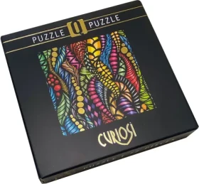 CURIOSI Štvorcové puzzle Q Gold: Vzor I