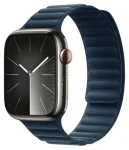 Devia Deluxe Magnetic Fiber Sea Blue / Remienok / Apple Watch 44/45/46 mm / magnetický (6942297104631)