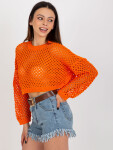 BA SW 9008 jumper.35P oranžová jedna velikost