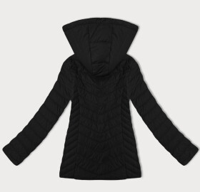 Ľahká čierna dámska bunda s odnímateľnou kapucňou J Style (16M9230-392) odstíny černé S (36)