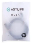 ESTUFF INFINITE (GRS) čierna / Dátový kábel / USB-C / 2 m / PD 60 W (ES604280-BULK)