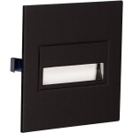 Zamel 14-211-62 Sona LED vstavané nástenné svietidlo LED 0.42 W čierna; 14-211-62