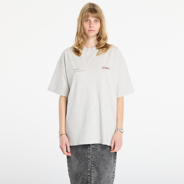 Tričko REPRESENT Patron Of The Club T-Shirt UNISEX Cream Marl XS