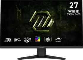 27" MSI MAG 274QF E20 čierna / Herný monitor / QHD / Rapid IPS / 200Hz / HDMI + DP / VESA (MAG 274QF E20)