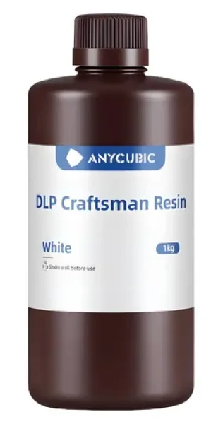 Anycubic Craftsman biela / DLP živica / 1 kg / nanokeramika / UV 365-405 nm (SDHLWH-104C)