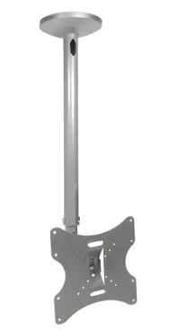 Maclean MC-504A strieborná / Stropný držiak pre TV / 23-42" / nosnosť 30 kg / vzpera 50-85 cm (mc-504s)