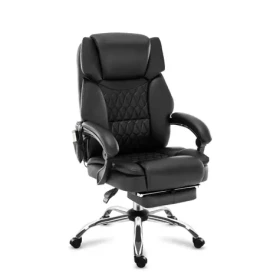 Mark Adler Boss 6.0 čierna / Kancelárske masážne kreslo / nosnosť 130 kg (MA-BOSS 6.0)
