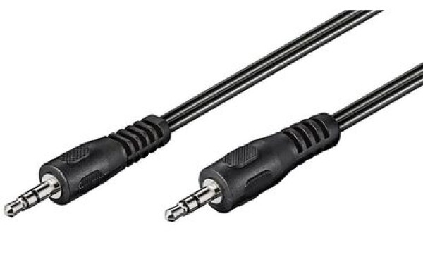 PremiumCord / prepojovací kábel / Jack 3,5mm M - Jack 3,5mm / 0.5m (8592220007515)