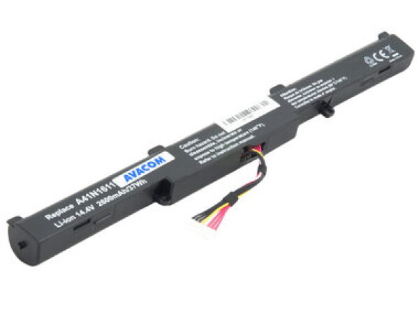 AVACOM batéria pre Asus G553 amp; GL753 amp; N552 / Li-Ion / 14.4V / 2600mAh / 37Wh (NOAS-G553-N26)