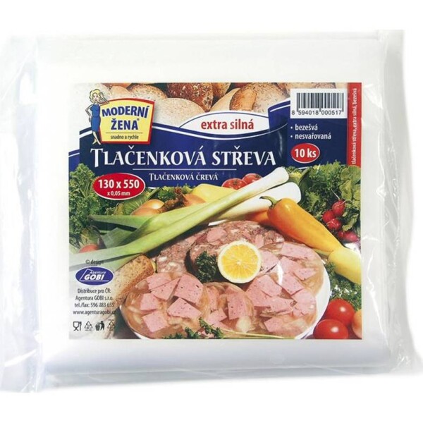 Tlačenkové střevo 13x55 cm 10 ks - Orion - Orion