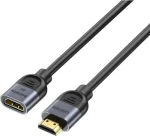 Unitek Predlžovací kábel HDMI 2.1 / Predlžovací kábel / HDMI(M)-HDMI(F) / 8K 60Hz / 1,5 m (C11091AGY01-1.5M)