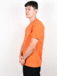 RVCA REYNOLDS Bright Orange pánske tričko s krátkym rukávom - M