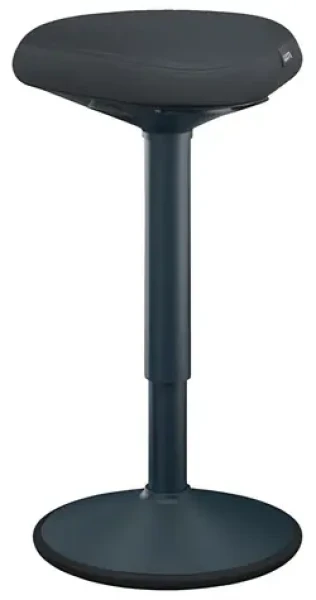 Leitz Ergo tmavo šedá / Balančná stolička / Výška 57-82 cm / Nosnosť 110 kg / Protišmyková základňa (65450089)