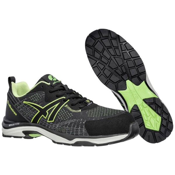 Albatros Splendid Green GH Low 646300205000047 bezpečnostná obuv S1P Veľkosť topánok (EU): 47 čierna, zelená 1 pár; 646300205000047
