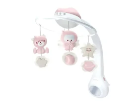 Infantino Hudobný kolotoč s projekciou 3v1 Dusty Pink